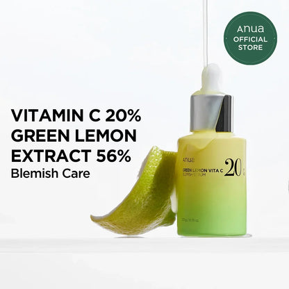 Anua Vitamin C Serum - 20% Niacinamide and VC, Brightens Skin, Lightens Dark Spots, Improves Facial Problems, Korean Skincare
