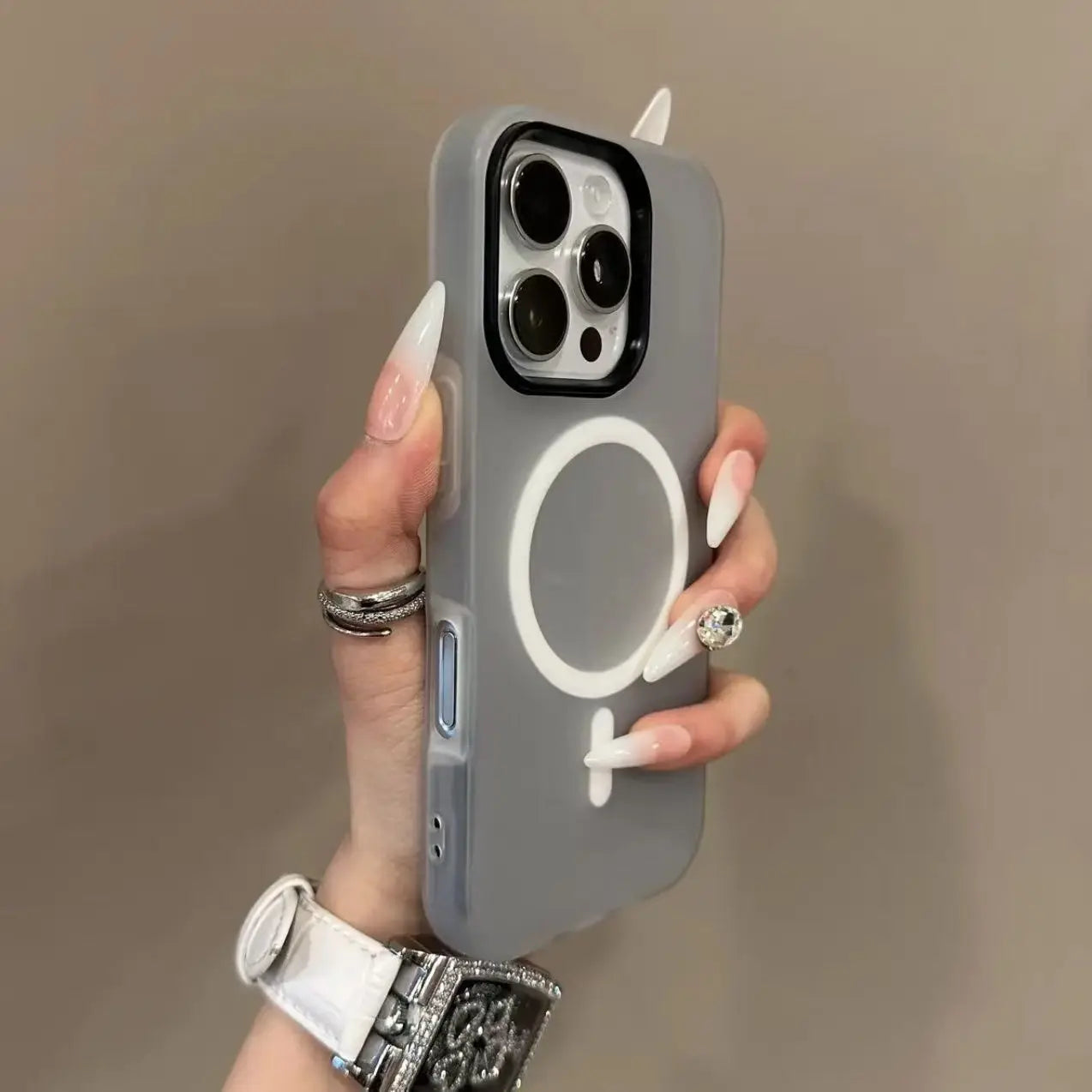 Luxury Candy Magsafe Wireless Charge Matte Phone Case For Samsung Galaxy S25 Plus S24 FE S23 S22 Ultra 5G Magnetic Bumper Cover