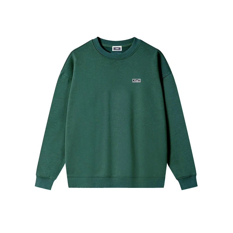 2025 Autumn High Quality O-Neck Sweatshirts Cotton Brand Embroidery logo Casual Hoodie Men Long Sleeve Women Tracksuit Tops