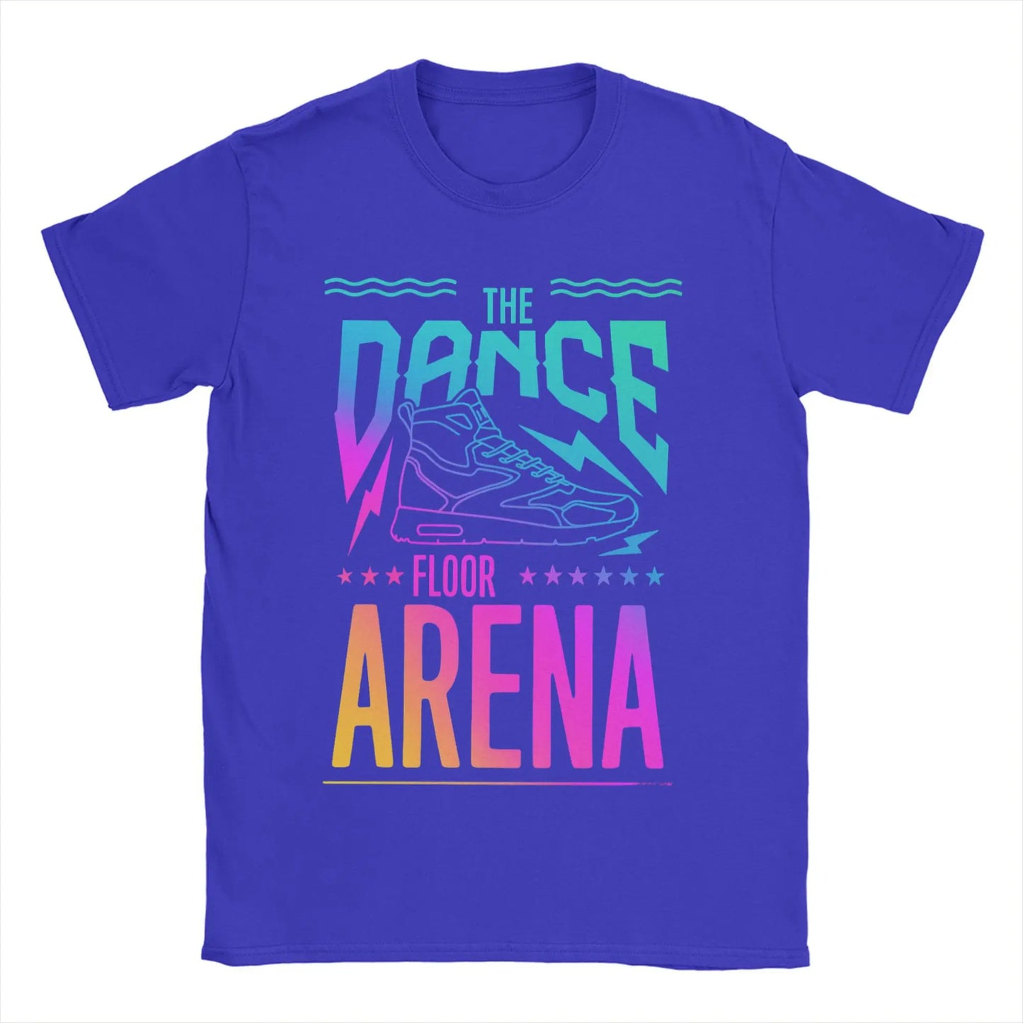 TIL DANCE FLOOR ARENA Men Women T Shirt  Vintage Tee Shirt Short Sleeve Crew Neck T-Shirts Cotton Summer Tops