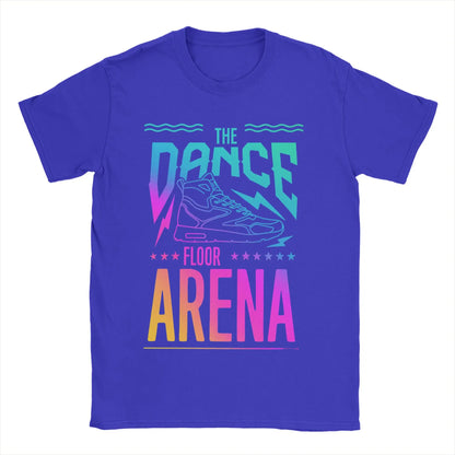 TIL DANCE FLOOR ARENA Men Women T Shirt  Vintage Tee Shirt Short Sleeve Crew Neck T-Shirts Cotton Summer Tops