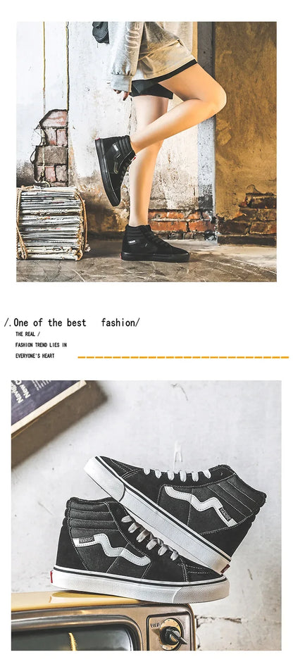 Canva Women's Casual Korean Style Flat Shoes New Arrival Winter 2023 Trendy Ins Net Red Cotton Shoes Versatile For Students