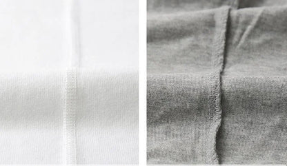 Heavyweight Impermeable 300g Carbon Matte Pure Cotton Thick Short Sleeved T-shirt Men and Women Pure White Simple Base Shirt