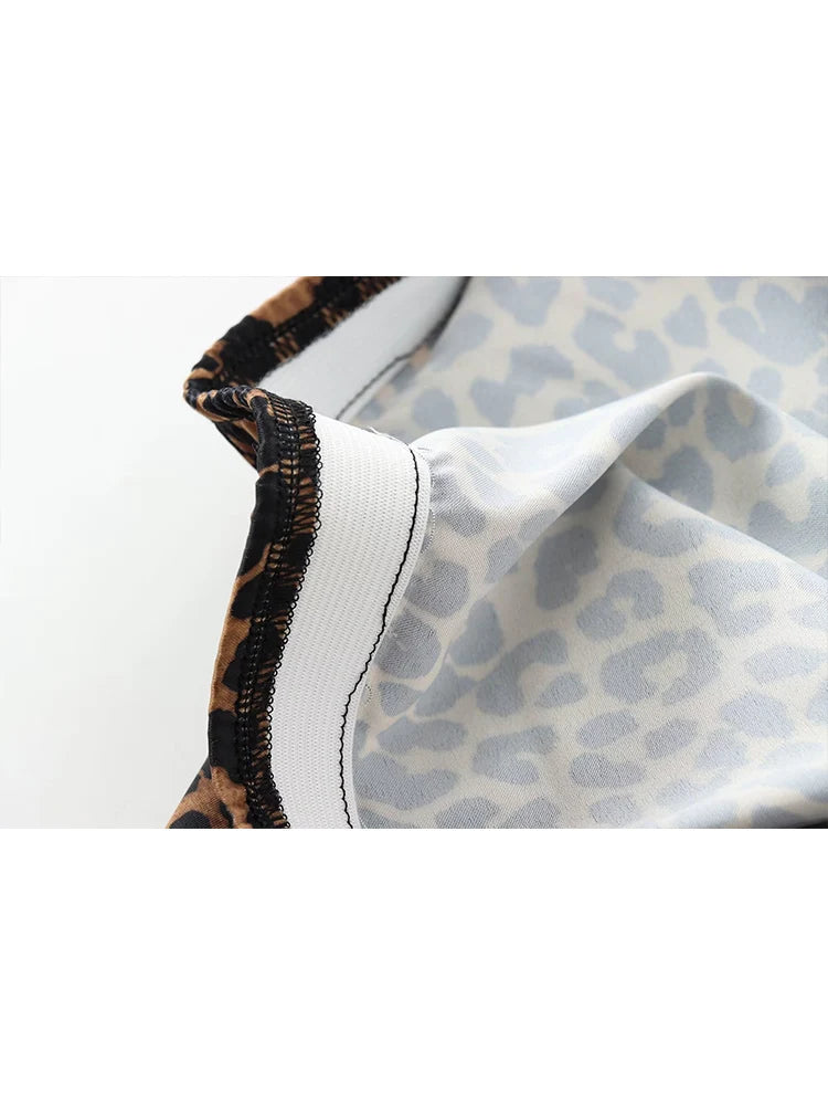 TFMLN Women Vintage Leopard Print Skirts Female 2026 Street Chic High Waist Long Skirt Spring Office Slim Fashion New Skirts