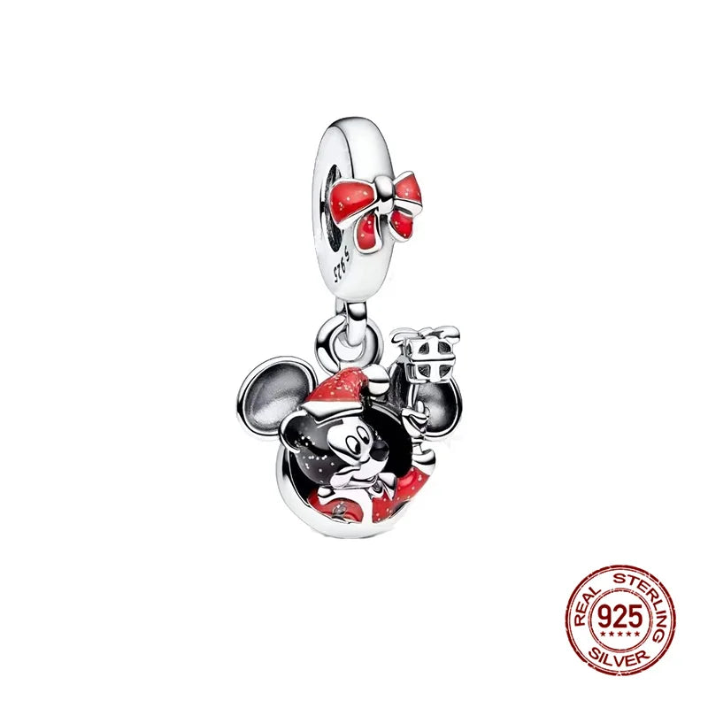 Charms 925 Silver Disney Series-Witch Charms Beads Fits 3mm Original Bracelet Necklace Womens DIY Fine Jewelry Gift Hot Sale