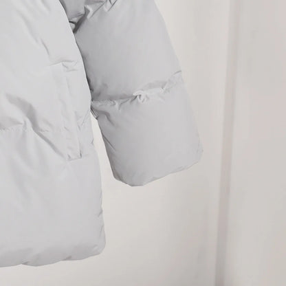 Women Winter Cotton Coat 2025 New Women Loose Cotton Padded Jacket Solid Hooded Parkas Coat Female Puffer Coat Winter Outwear