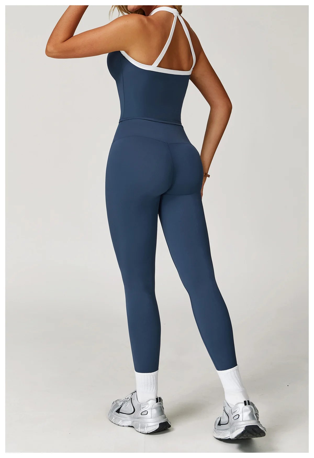 Women's Clothes 2 Pieces Workout Tracksuit Yoga Set Sportswear Gym Clothing High Waist Bell-bottoms Sexy Fitness Bta Sports Suit