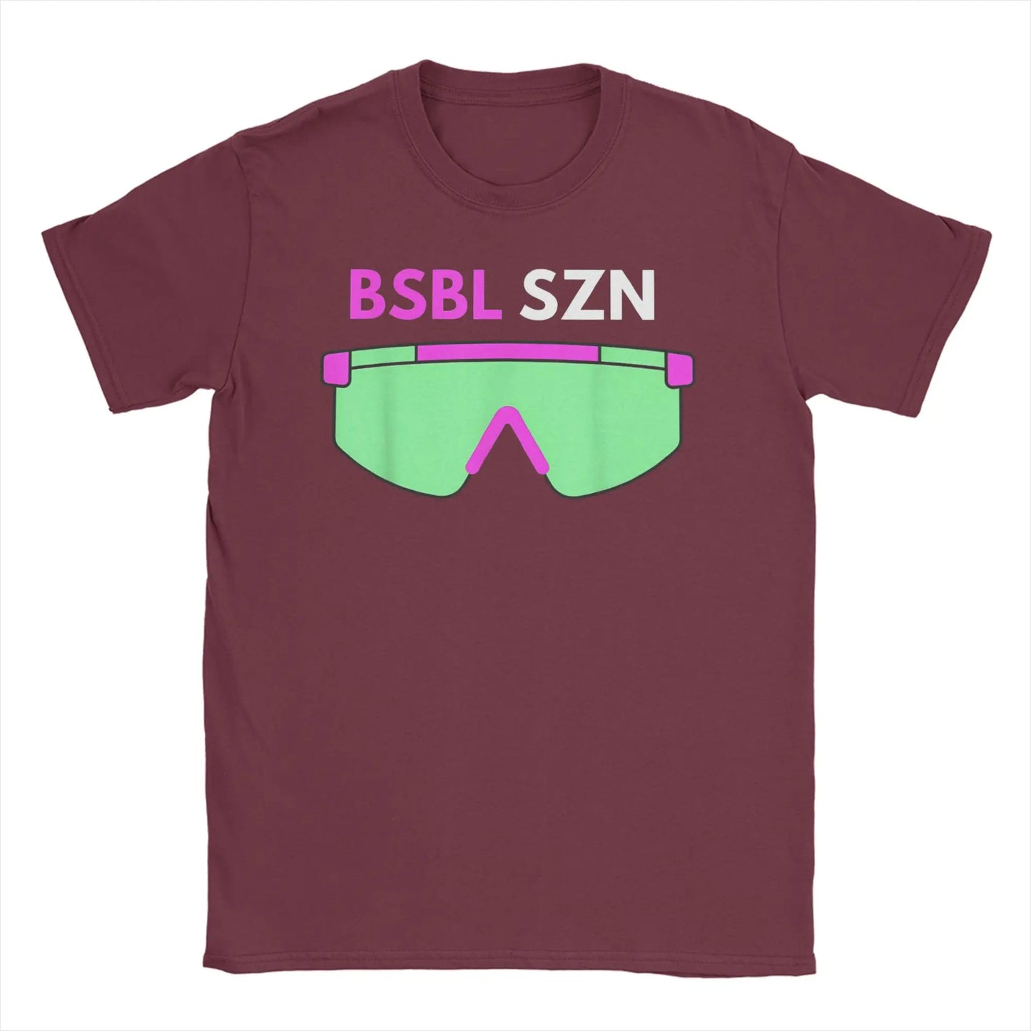 BSBL SZN Baseball Season Boys Girls Youth T Shirts Men Women Pure Cotton T-Shirt O Neck  Tee Shirt Short Sleeve Clothes Printed