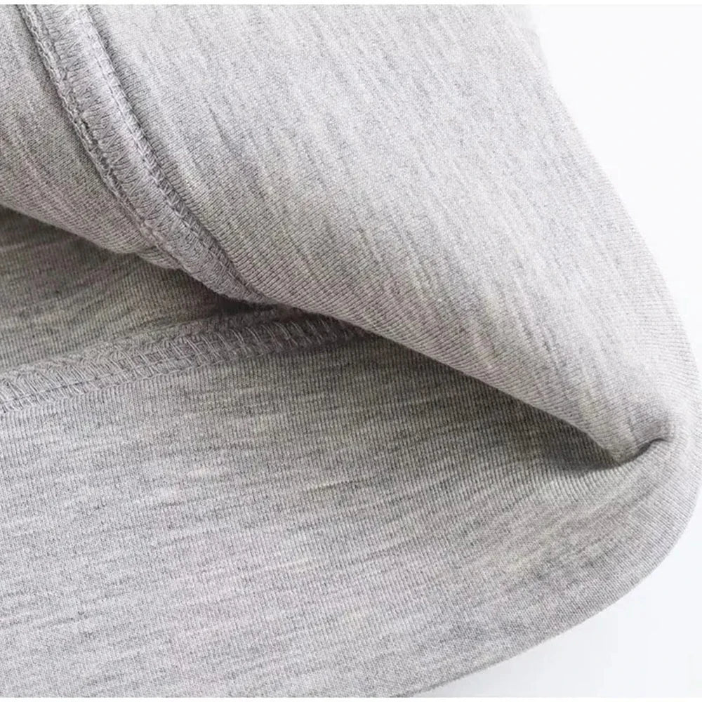 Women's Versatile Hooded Zip Long Sleeve Loose Jacket Fashion Oversized Casual Top Sweatshirt Street Basic Sports Wear