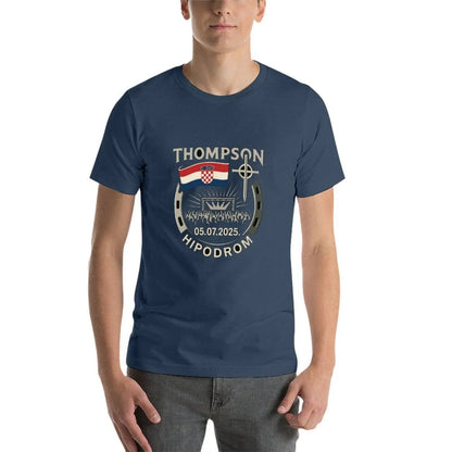 Thompson Hipodrom Zagreb Gold Edition T-Shirt man graphic t shirt man t shirts for men T-Shirt