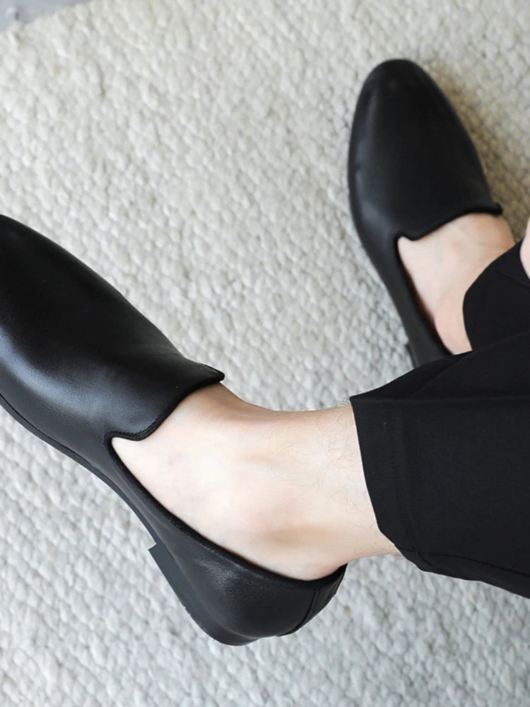 Men's Shoes Luxury Comfortable Dress Shoes Party Wedding Driving Shoes for Men Moccasins Genuine Leather Sneakers Casual Loafers