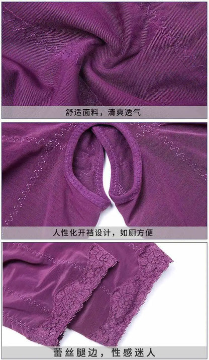 Body shaper women waist trainer butt lifter corrective slimming underwear bodysuit Sheath Belly pulling panties corset shapewear