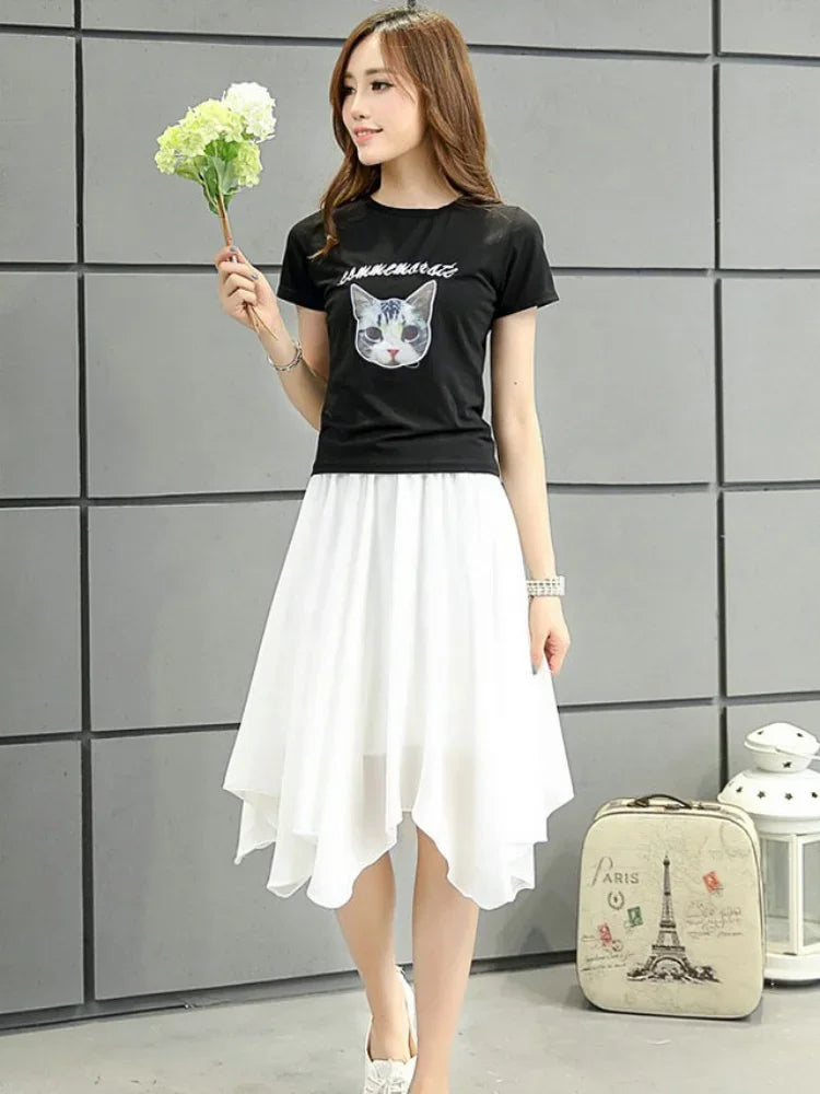 A Line Female Skirts New In Women's Skirt Midi Modest High Quality Clothing Trend 2026 Cheap Aesthetic Luxury Elegant Vintage V