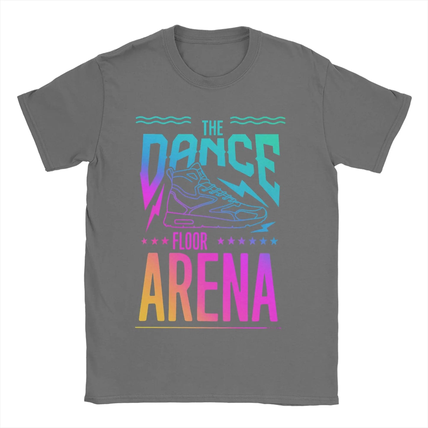 TIL DANCE FLOOR ARENA Men Women T Shirt  Vintage Tee Shirt Short Sleeve Crew Neck T-Shirts Cotton Summer Tops