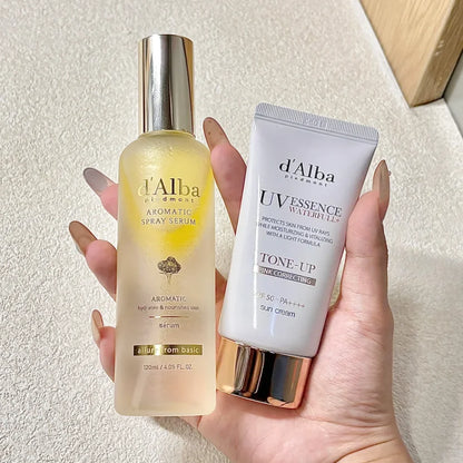 D'Alba White Truffle Light-weight Facial Moisturizer Initial Mist Spray Essence Deep Moisturizing Serum Soothing Skin Care