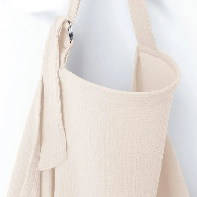 Soft Nursing Cover Muslin Breastfeeding Cover Portable 100% Cotton Breathable Baby Stroller Blanket Car Seat Cover 71*95cm