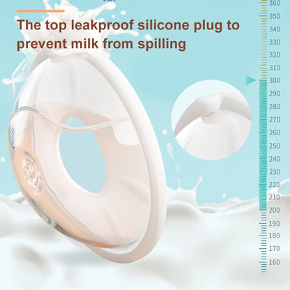Wearable Milk Saver for Breastfeeding Manual Breastmilk Collector Silicone Breast Shell Milk Catcher for Collecting Breastmilk