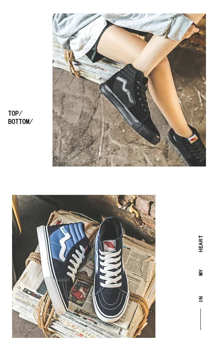 Canva Women's Casual Korean Style Flat Shoes New Arrival Winter 2023 Trendy Ins Net Red Cotton Shoes Versatile For Students