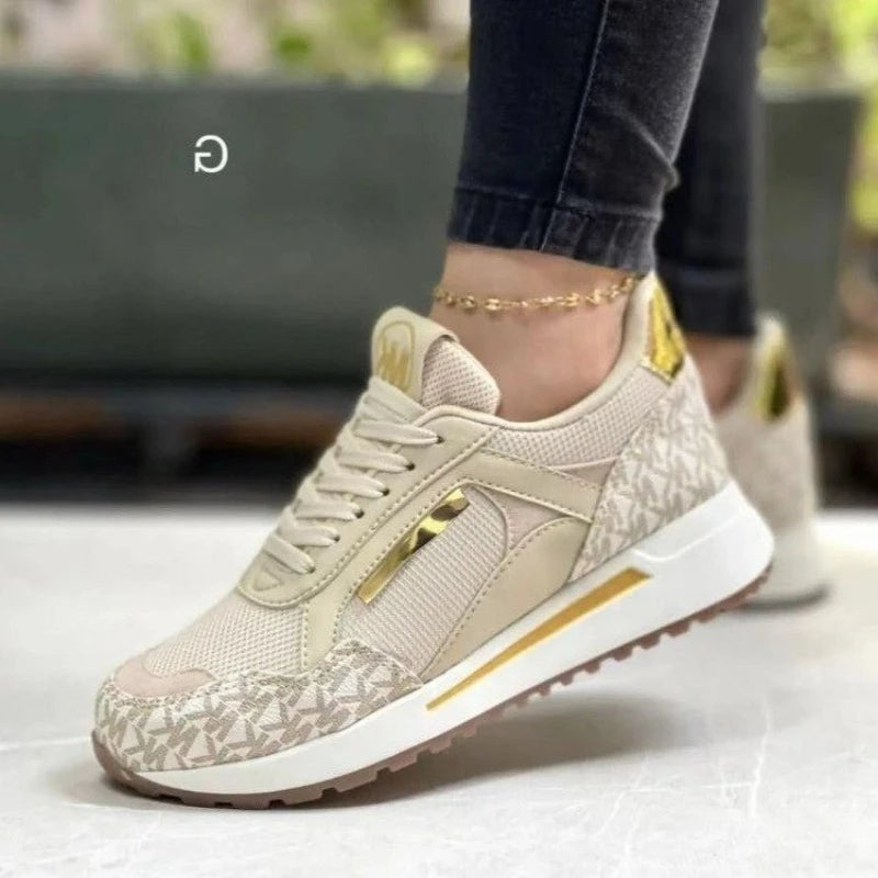 2025 & 2026 Spring Large Wedge Casual Fashion Comfortable Women's Shoes Outdoor Versatile Lightweight Sports Women's Vulcanized Shoes
