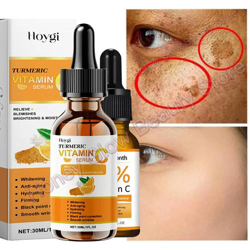 Vitamin C Facial Essence Contains Hyaluronic Acid Dark Spot Remover Moisturizing Repair Anti-aging Serum Skin Care 30ml/10ml