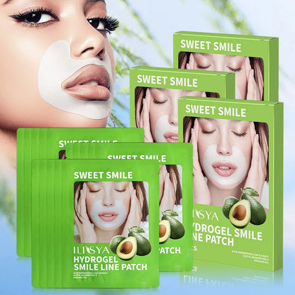 3 Boxes of Collagen Lip Smile Patch, Containing Avocado Oil And Niacinamide Ingredients, Firming And Moisturizing Lip Skin