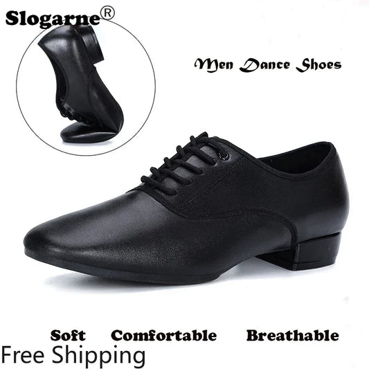 New Modern Dance Shoes Men Soft Suede Sole Latin Shoes Large Size Male Jazz Waltz Tango Ballroom Dance Shoes Man Dance Foot Wear