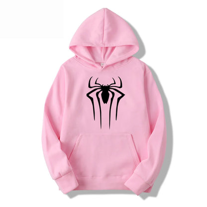 Fashion brand men's hoodie casual hoodie sportswear men's/women's top printed spider hoodie