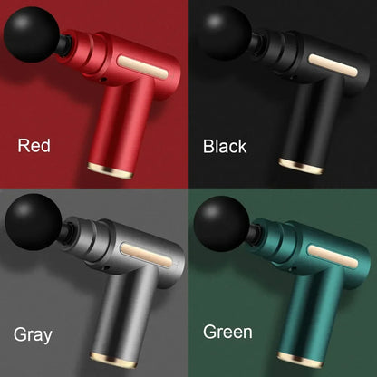 Fascia Gun Muscle Massagers Pistol Vibration Penetration Deep Tissue Massage Gun Shock Body Neck Massager Relaxation Treatment