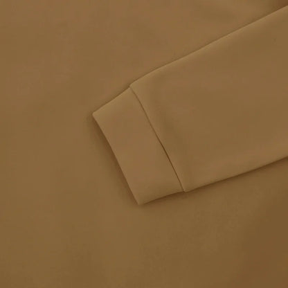 American autumn and winter heavy fleece long-sleeved men's sweater half zipper loose stand-up collar pullover men's sweater