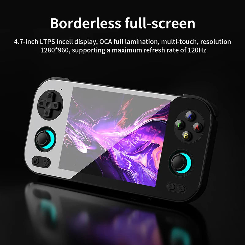 ANBERNIC RG 476H Android Handheld Game Console 4.7"HD Multi-touch Full Screen Hall Triggers Wifi Retro Video Games Player RG476H