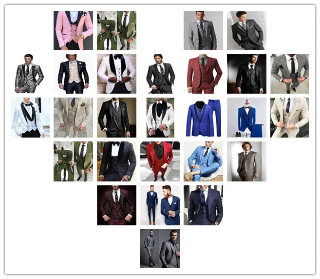 2023 New Arrivel Long Coat Designs Chinese Red Men Suit Gentle mens Tuxedo Prom Blazer Custom 3 Pieces (Jacket+vest+Pants)