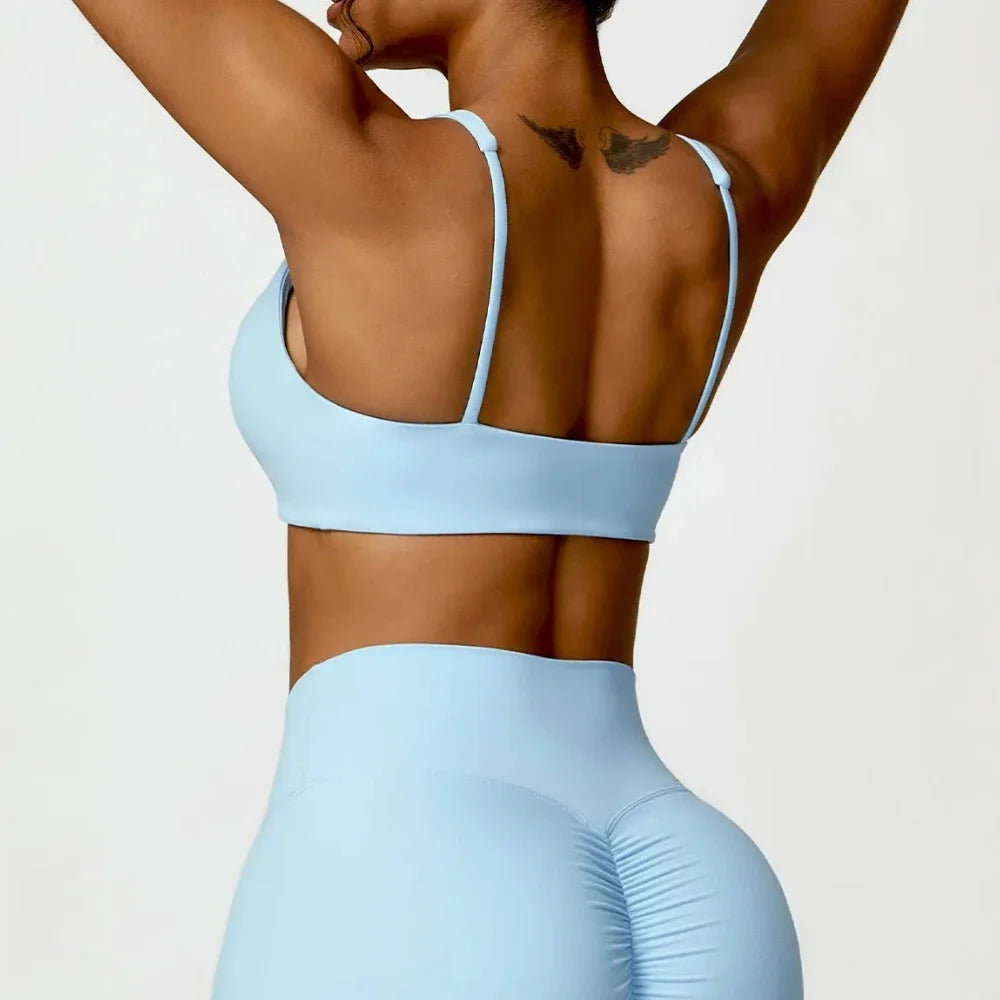 Sexy Sports Bra Gym Top Women Training Running Yoga Bra Stretch Women Sports Underwear Push Up Fitness Workout Women Tank Tops