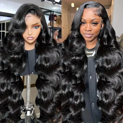 Glueless Wigs Human Hair Pre Plucked Pre Cut Loose Deep Wave Wig Lace Lace Big Wave Long Curly Hair Synthetic Headband