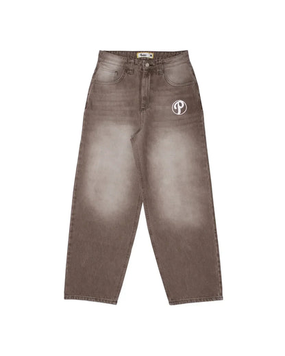 Y2K Best Selling Explosions Men and Women With Retro Embroidery Baggy Jeans Harajuku Rock Hip-Hop Casual Joker Wide Trousers