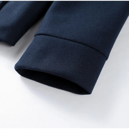 Casual Solid Loose Jackets Women Fashion Full Sleeve Single Breasted Stand Collar Short Coats Female 2025 Autumn Lady Outwears