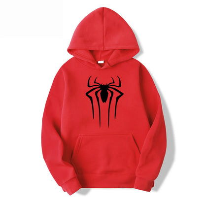 Fashion brand men's hoodie casual hoodie sportswear men's/women's top printed spider hoodie