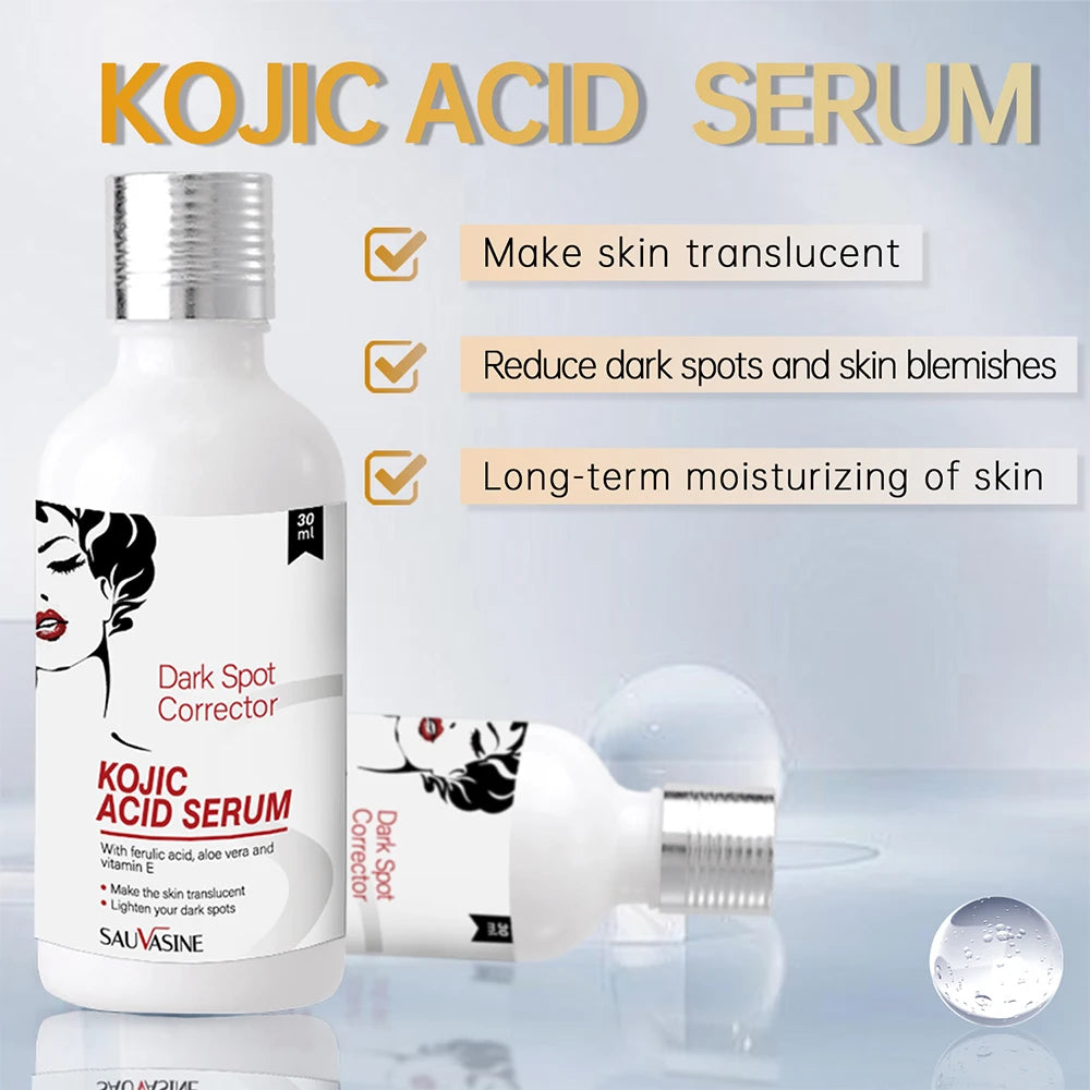 Kojic Acid Retinol Cream Skin Whitening Cream Remove Dark Spots Anti Aging Brighten Moisturizing Nourishing Facial Skin Care