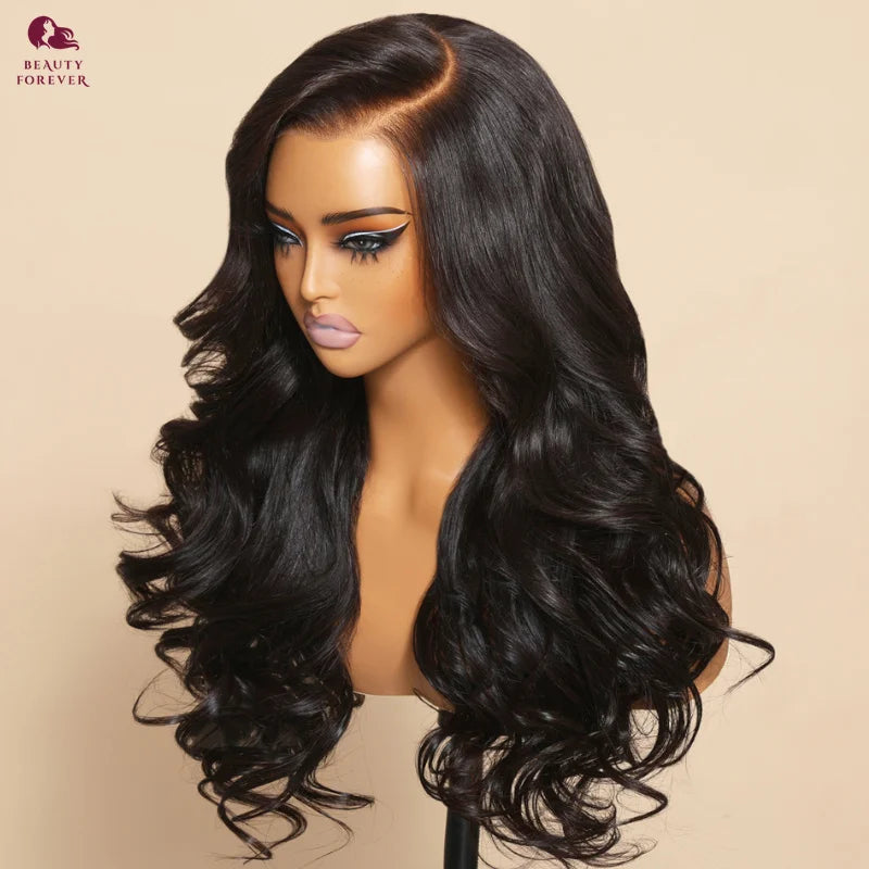 Beautyforever 3D Body Wave 7x5 Bye Bye KNOTS Glueless Wig Human Hair Ready To Wear Brazilian Human Hair Wig Fits All Size Heads