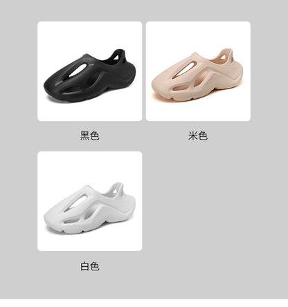 Sandals Mens Slippers Summer EVA Hole Sandals Man Shoes Brand Beach Platform Water Slides Unisex Hollow Sandals Men Casual Shoes