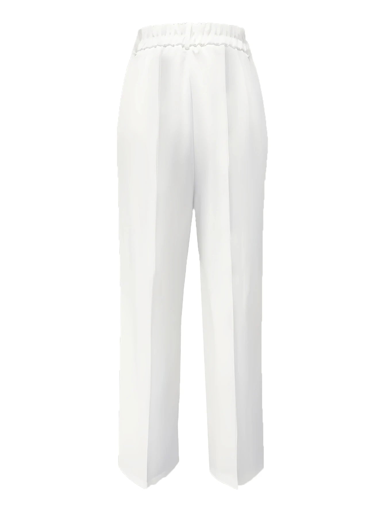 European and American cross-border 2025 new women's high-waisted, draped, straight-cut, simple suit pants for women