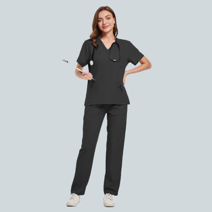 New Nurse Uniform Woman Hospital Doctor 's Medical Sweatshirt Nursing Pants Unisex Workshop Uniforms Beauty SPA Work Clothes