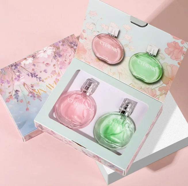 3*30ML Set of Floral Scented Perfume for Women Men Scent Lasting Fragrance Pheromone Eau De Parfum High Quality Gift Box