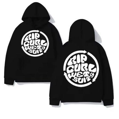 2025 Trend Rip Curl Autumn/Winter Hoodie Printed Men's Pullover Hoodie Hoodie Brand Jogger Long Sleeve Warm Sweatshirt Top