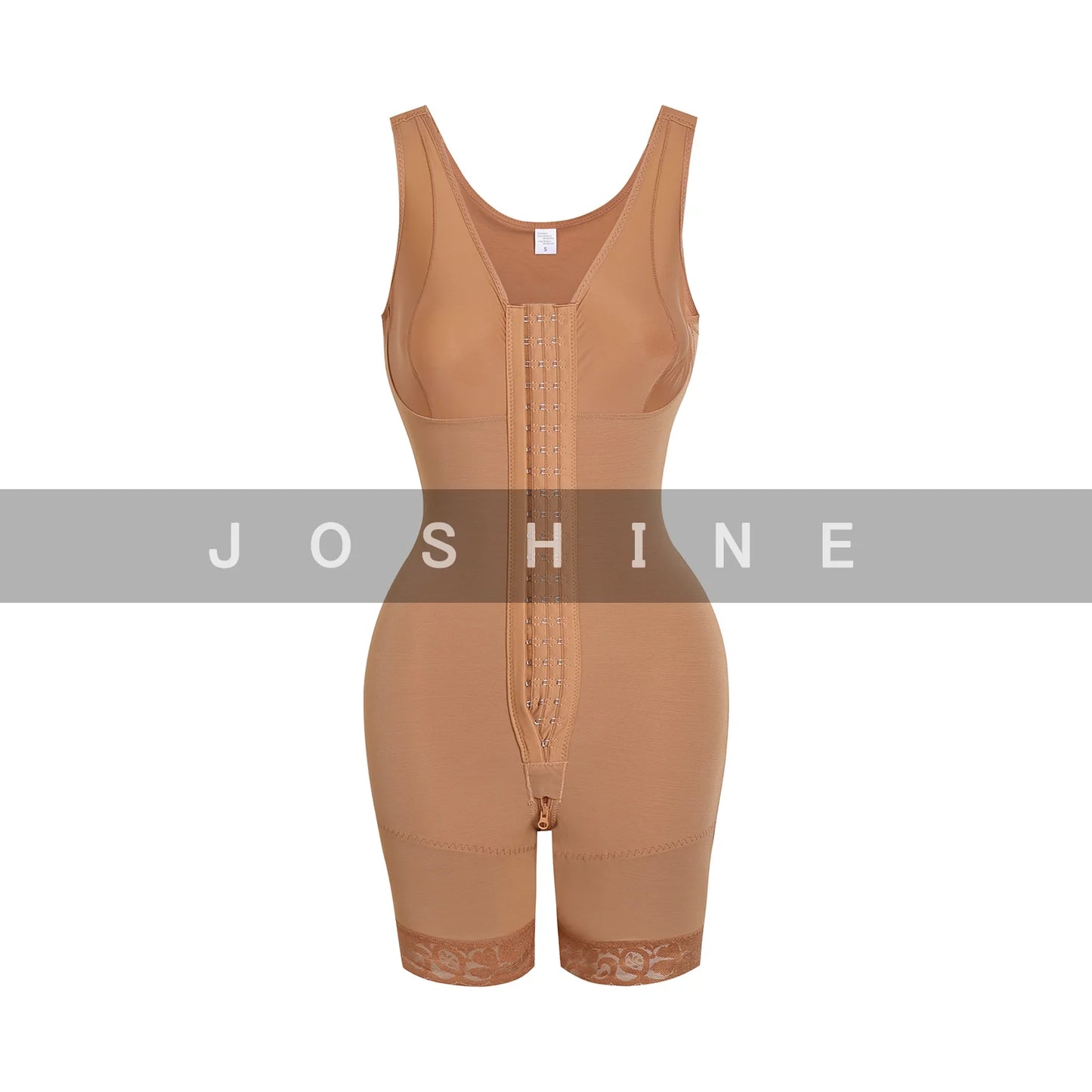 Full Body Shaper High Compression Shapewear Girdle With Brooches Bust For Postpartum Slimming Sheath Belly Fajas Colombianas