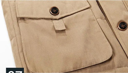 New Men Winter Fleece Warm Thick Windproof Parkas Jackets Coat Men Autumn Fashion Hooded Casual Parkas Men