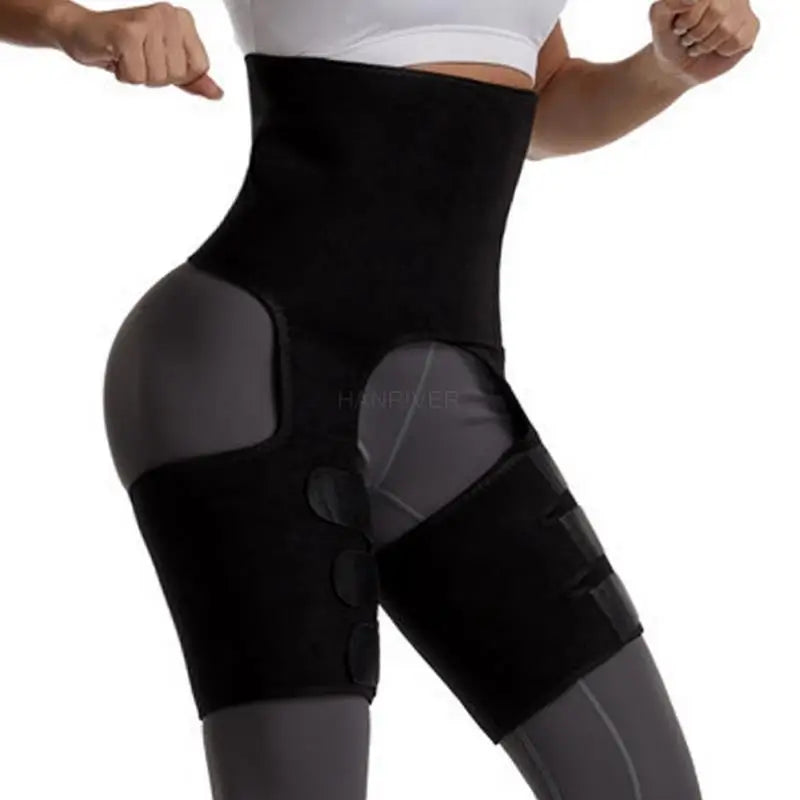 3 and 1 body shaper waist thigh trimmer waist lift hip training shaper hip belt postpartum body shaper