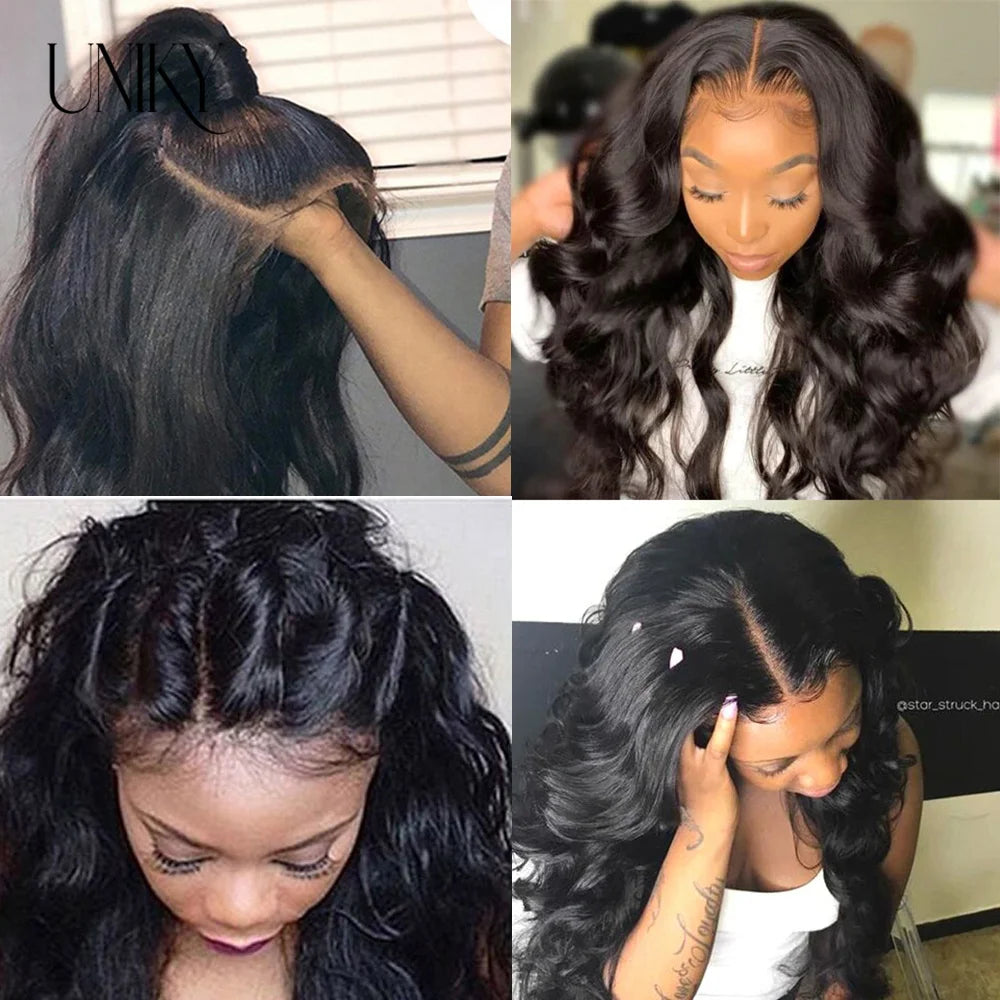 Body Wave 13x4 Lace Front Ombre Wig Human Hair Wig For Women Brazilian 13X4 Blonde Lace Frontal Wig On Sale Clearance 32 34inch