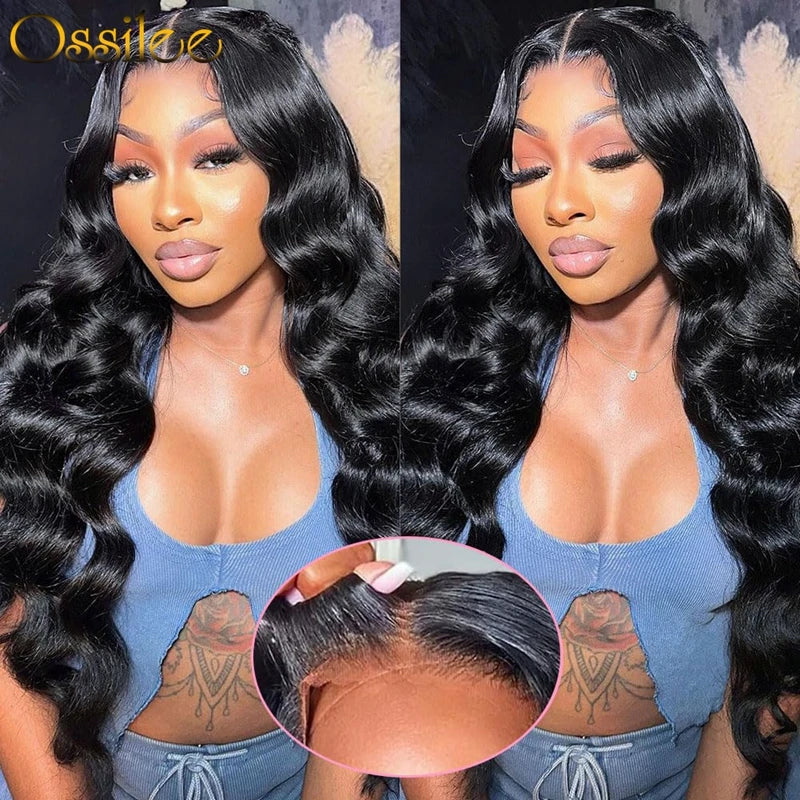 Pre Cut Lace Wig Human Hair Ready to Wear 13x4/13x6 Transparen Lace Frontal Wigs Body Wave 5x5 Closure Wigs 360 Full Lace Wig