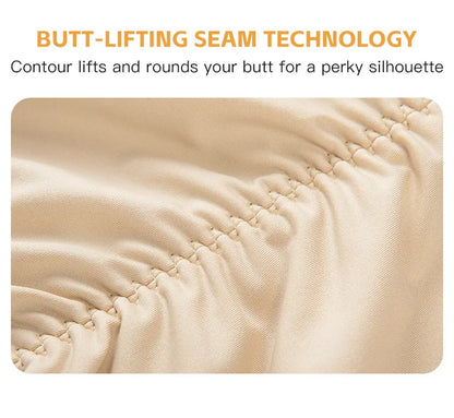 Women's Padded Butt Lifter Body Shaper with 4 Sponge Pads Tummy Control Shapewear Panties with Waist Cincher and Hook Closure