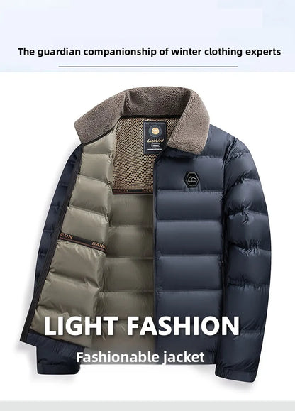 Top Grade Graphene Warmth Technology Men's New Winter Parka Jacket Windbreaker Diamond Quilted Bubble Puffer Coats